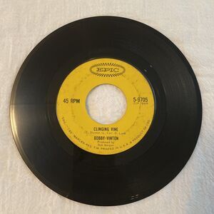 Bobby Vinton Clinging Vine/Imagination Is A Magic Dream 45RPM 1964 Epic Records